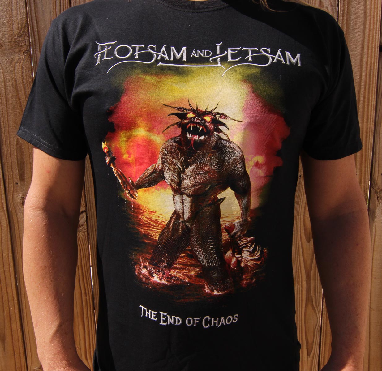 FLOTSAM AND JETSAM - The End Of Chaos 2019 Tour T-Shirt - Flotsam